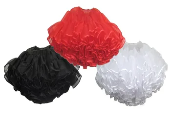 

50s 60s Retr Skirt Dancing Rock Rockabilly Petticoat Skirt TUTU Petticoat Ball Gown Underskirt Swing Short Skirt White Black Red