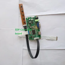 Для NT140WHM-N41 30Pin EDP светодиодный ЖК-драйвер 1" экран дисплей 1366 × 768 HDMI DIY монитор-контроллер плата комплект VGA
