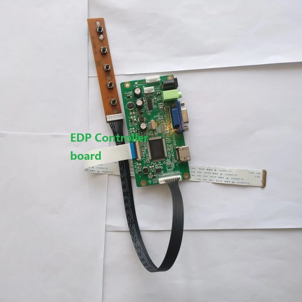 

for NT140WHM-N41 30Pin EDP LED LCD DRIVER 14" SCREEN display 1366Ч768 HDMI DIY monitor Controller board KIT VGA