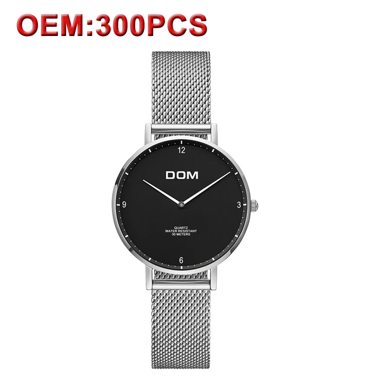 

Customized Your Own Brand Men's Watch Top Luxury Fashion Steel Strap Wristwatch Male Waterproof Quartz Watch Relogios Masculinos