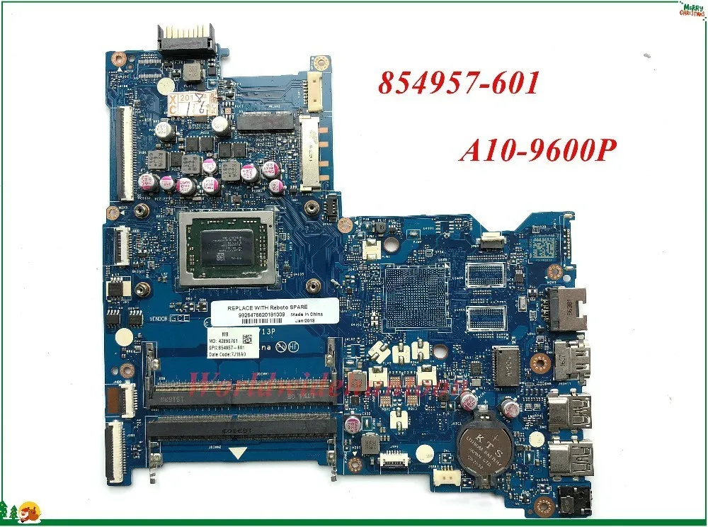 Высококачественная материнская плата MB 854957-601 для ноутбука HP 15 15-B 15-BA BDL51 LA-D713P