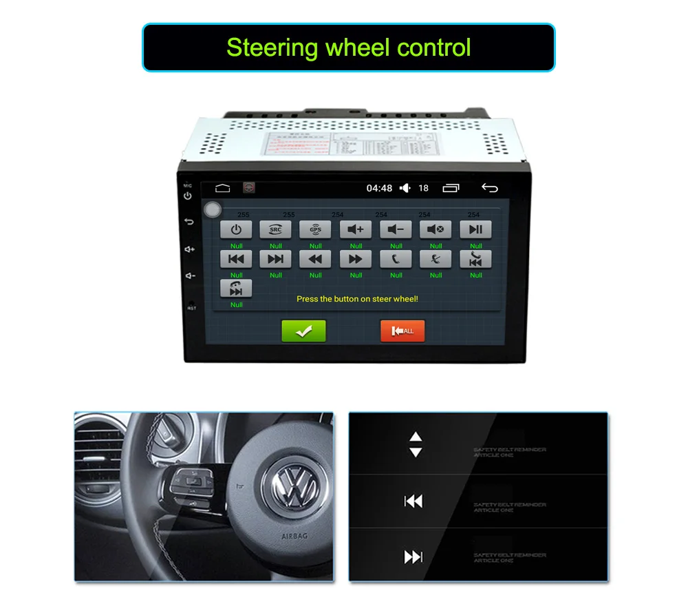 Discount Funrover 2 DIN android8.0 Car DVD GPS for Toyota Terios Old Corolla Camry Prado RAV4 Universal radio wifi Capacitive 7 inch rsd 1
