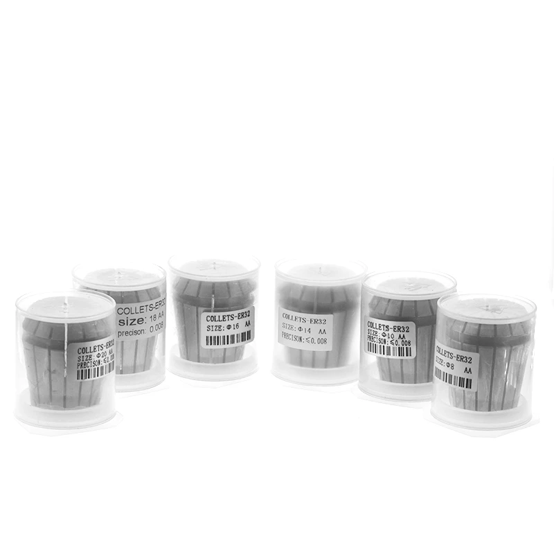 

DGAMDJ 10pcs/set ER32 Spring Collet Set high Precision 0.008 CNC Milling Lathe Tool ER32 Spring Collet Chuck