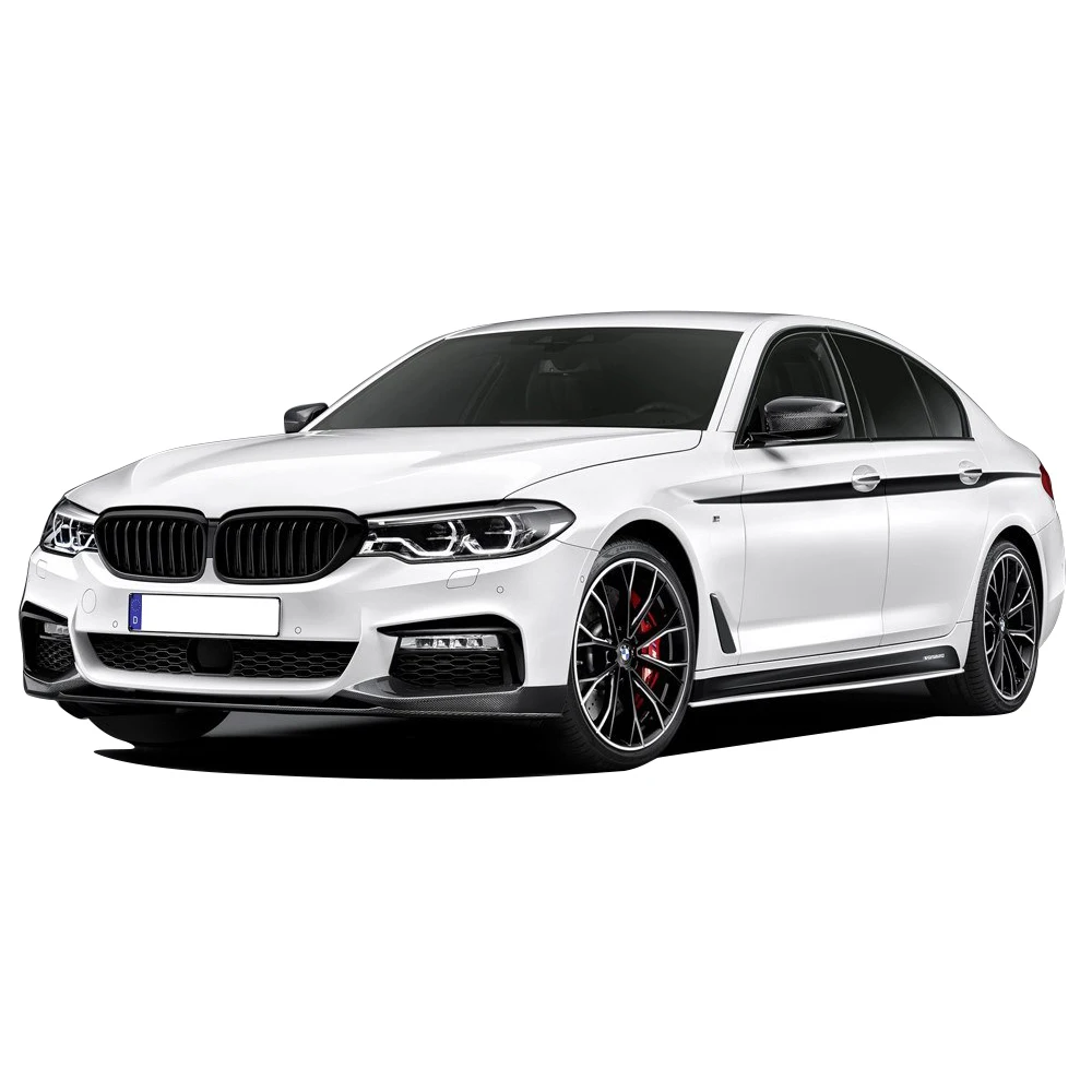 Car Styling Door Side Stripe Skirt Sticker Waist Line Body Kit Decal M Performance for BMW 5 Series F10 F11 Accessories