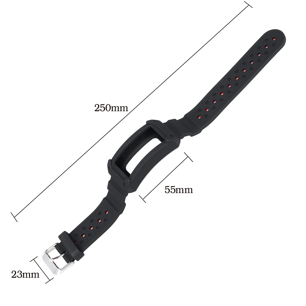  Adjustable Smart Watch Wrist Watch Bands Belt Protective Frame Strap for Samsung Gear Fit2/Gear Fit - 32907906123