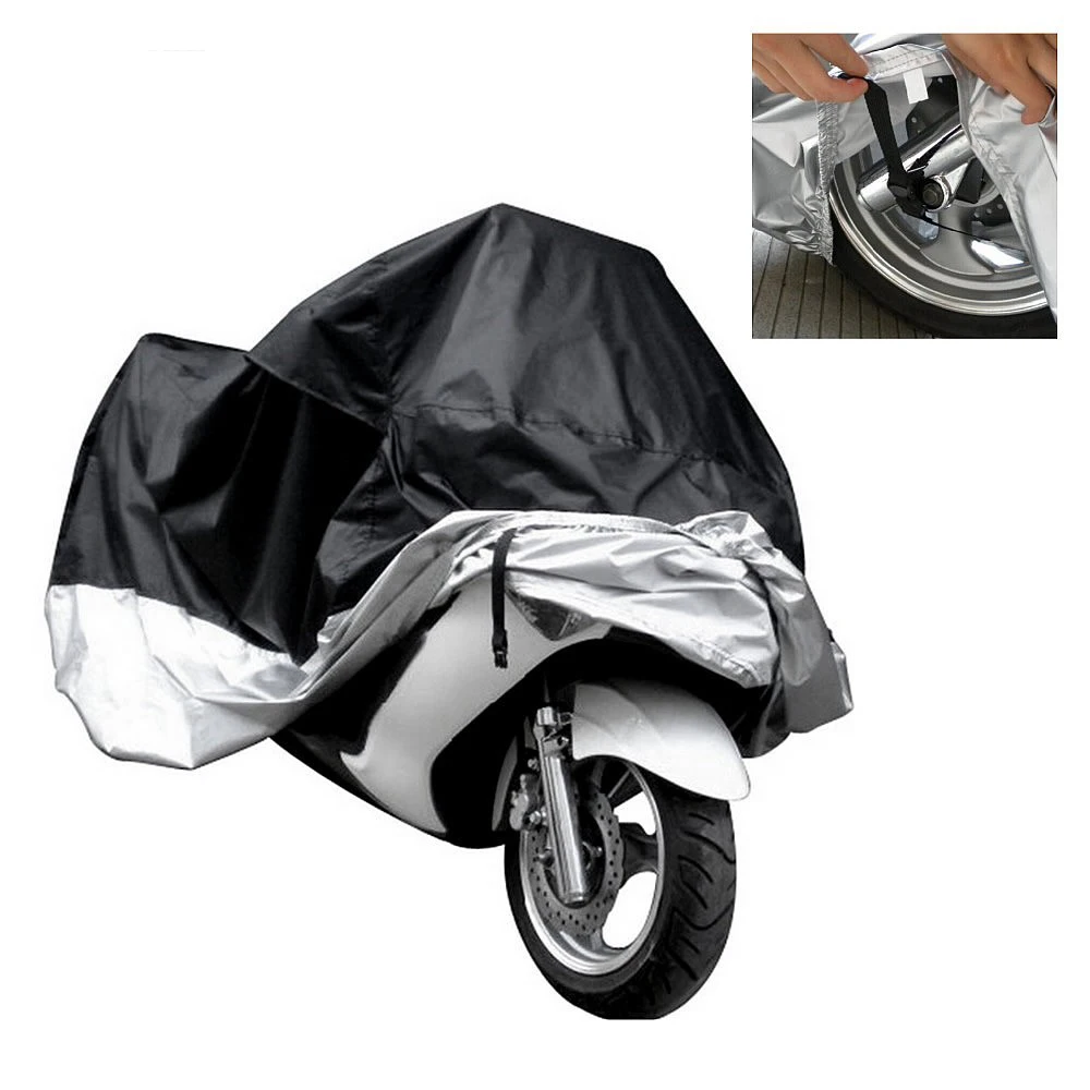

Motorcycle hood Rain Cover Waterproof Outdoor Uv Protector Bike Rain Dustproof Motorbike Motor Moped Scooter Cover M~4XL