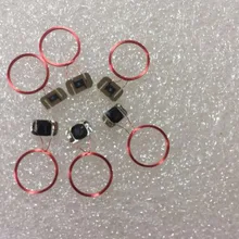Диаметр 9 мм I* c* o-d* e-X COB ISO15693 13,56 МГц IC катушка и чип RF пассивные антенны с чипами