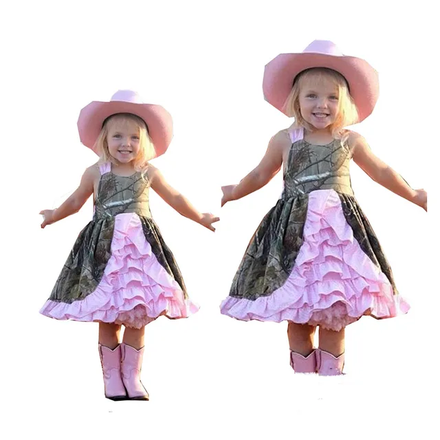 purple camo flower girl dresses