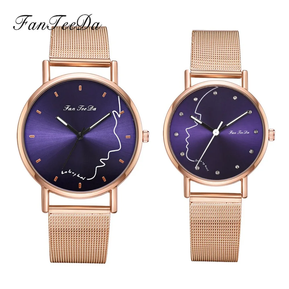 Women & Men Quartz Watches Luxury Stainless Steel Analog Wrist Watches Fashion Sport Lover's Watch Set for Couples Dropshipping Women & Men Quartz Watches Luxury Stainless Steel Analog Wrist Watches Fashion Sport Lover's Watch Set for Couples Dropshipping