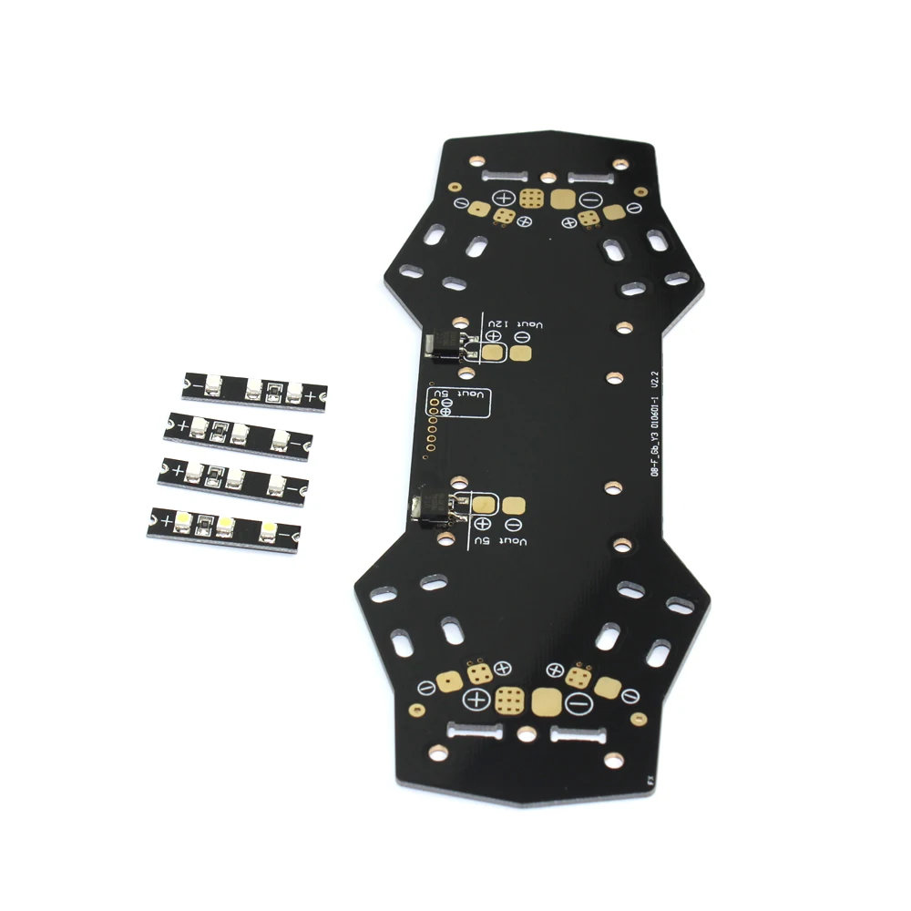 RC Helicopter parts ZMR250 PCB Board With LED Board for ZMR250 Quadcopter Frame Kit F17712