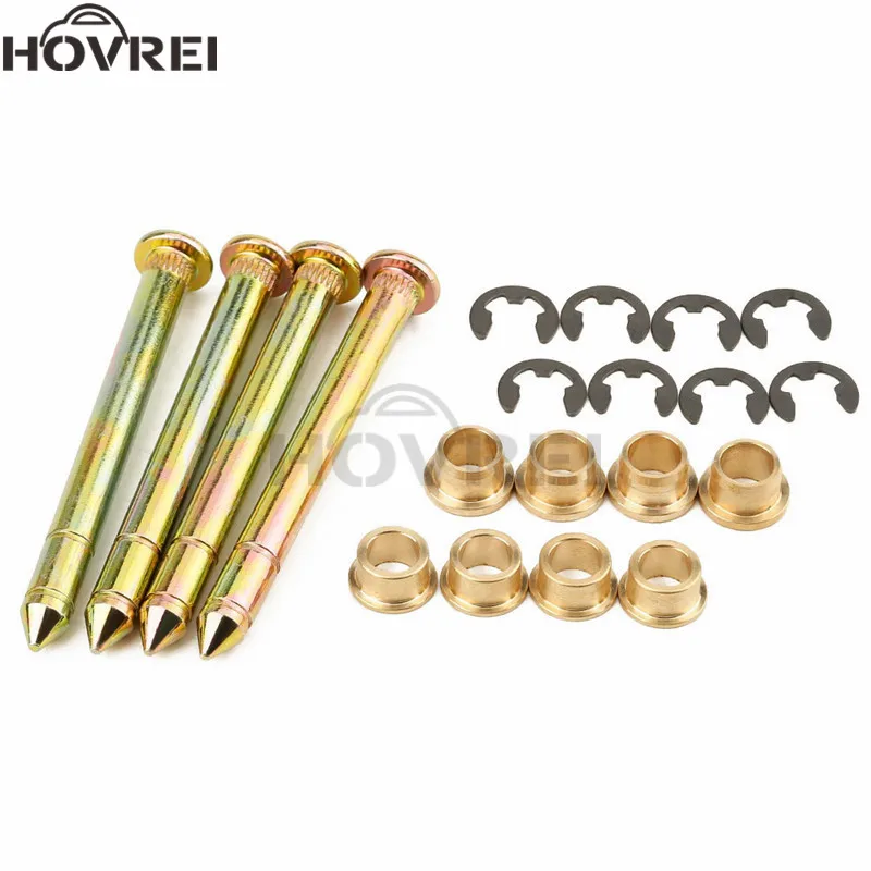 

car Door Hinge Pins Pin Bushing Repair Kits set For Ford F150 F250 F350