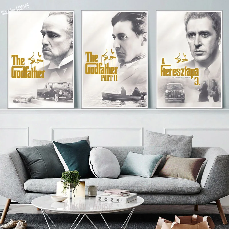 The Godfather Marlon Brando Al Pacino movie poster print 33