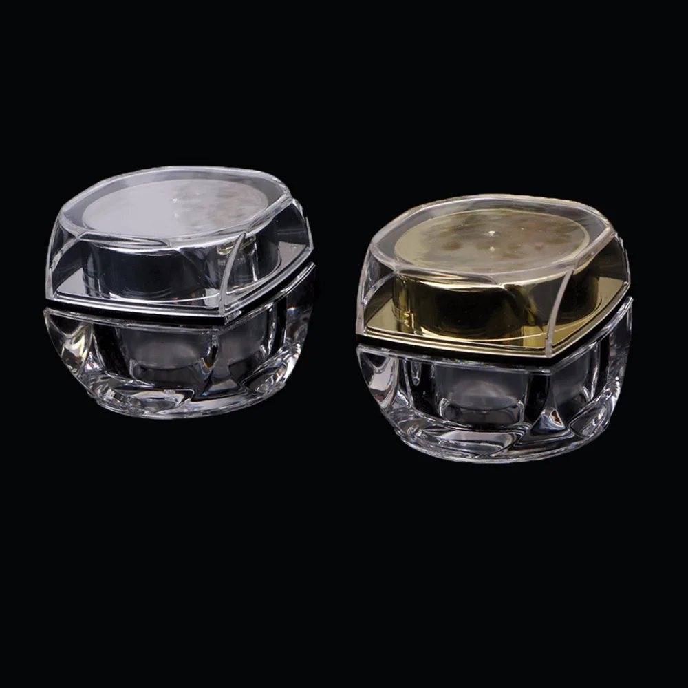 

Cosmetic Empty Jar Pot Eyeshadow Makeup Face Cream Lip Balm Container Travel Box