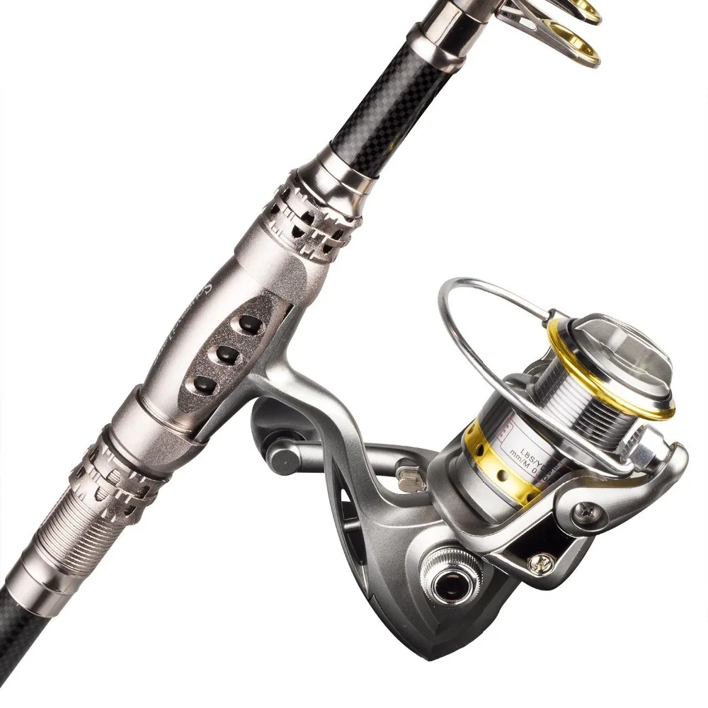 تلسكوبي الغزل وبكرة المجموعات ، صيد السمك كيت-الصيد بكرة والقطب ، خط الصيد و السنانير و برميل ق تلسكوبي الغزل وبكرة المجموعات ، صيد السمك كيت-الصيد بكرة والقطب ، خط الصيد و السنانير و برميل ق