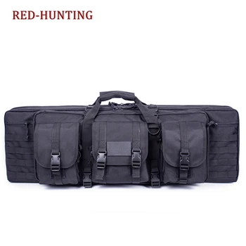 

36'' 90CM PVC Double Carbine Backpack Tactical Padded Case Gun Bag with Quick Release Buckle