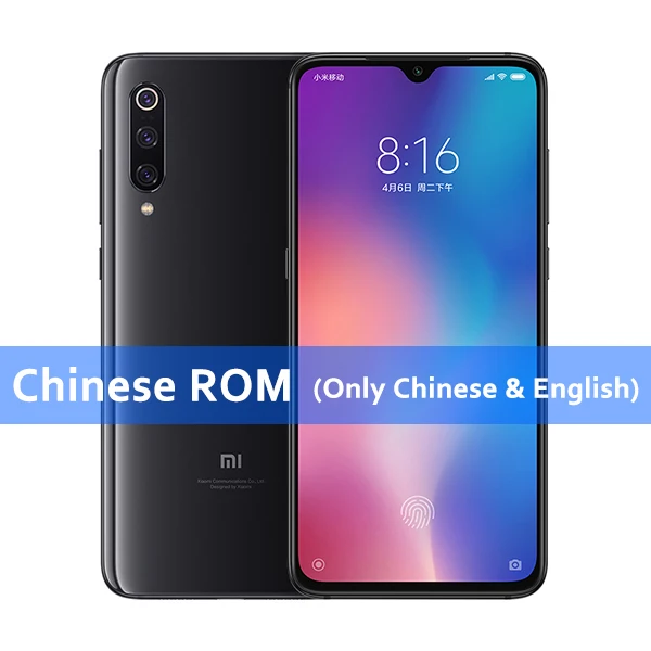 Chinese ROM Black Глобальная ПЗУ Xiaomi mi 9, 8 ГБ ОЗУ, 128 Гб ПЗУ, mi 9 Смартфон Snapdragon 855, четыре ядра, 48 МП, тройная камера, 6,3" AMOLED FHD дисплей - Цвет: Chinese ROM Black