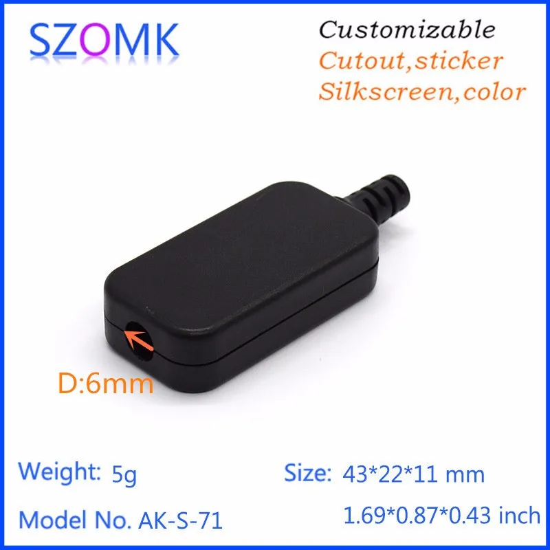 small usb plastic enclosure usb stick shell box junction box plastic housing pcb plastic box for electronics project USB distribution enclosure (27)