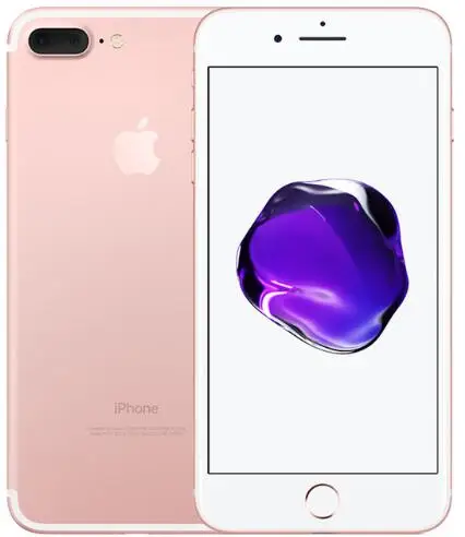 Apple iPhone 7/iPhone 7 Plus четырехъядерный 12,0 МП камера 32G/128G/256G Rom 4," /5,5" отпечаток пальца 4G разблокированный мобильный телефон - Цвет: iphone 7P Rose Gold