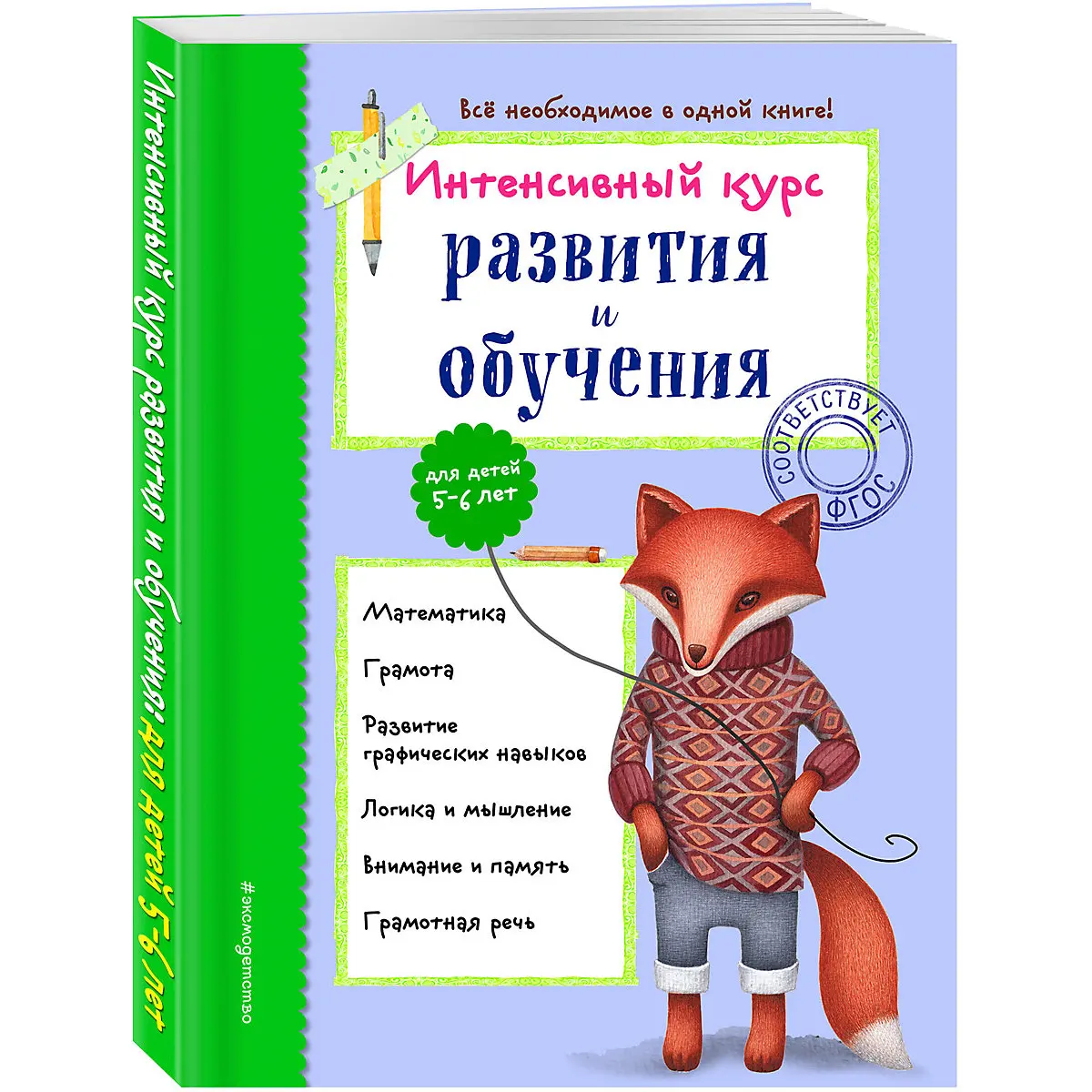 Пособие Интенсивный курс развития и обучения: для детей 5-6 лет