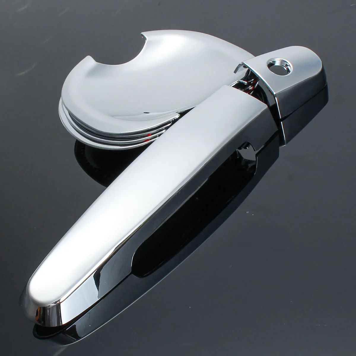 12 x Авто хромированная наружная дверная ручка Накладка комплект для TOYOTA Corolla Camry RAV4 w/чаши хромированная отделка
