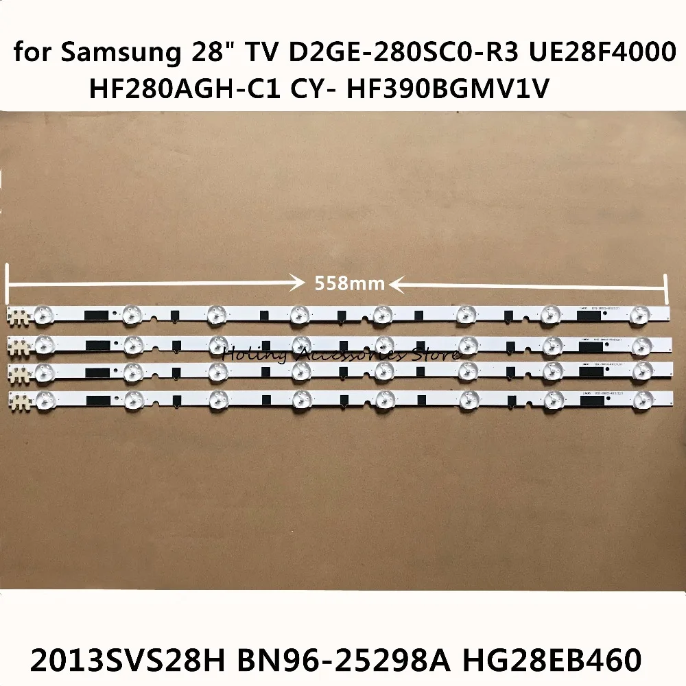 Светодиодная подсветка лампы полоса для Samsung 28 &quotТВ D2GE 280SC0 R3 UE28F4000 HF280AGH C1 CY HF390BGMV1V