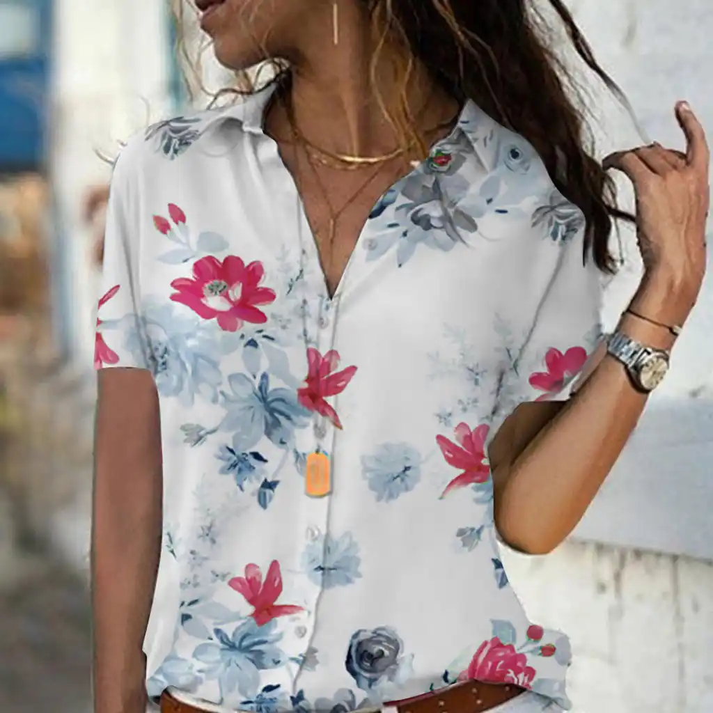 Camisas florales mujer Clearance