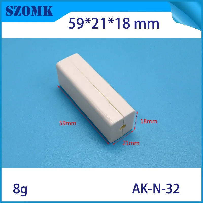 szomk plastic box for electronic project diy small usb enclosure project box plastic housing usb stick flash drive instrument case (3)