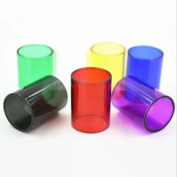 

7 Colors Replacement Glass Tank For TFV12 Atomizer Pyrex Color Glass Tube For SMOK TFV12 Tank Black Clear Red Green SMOK Tank