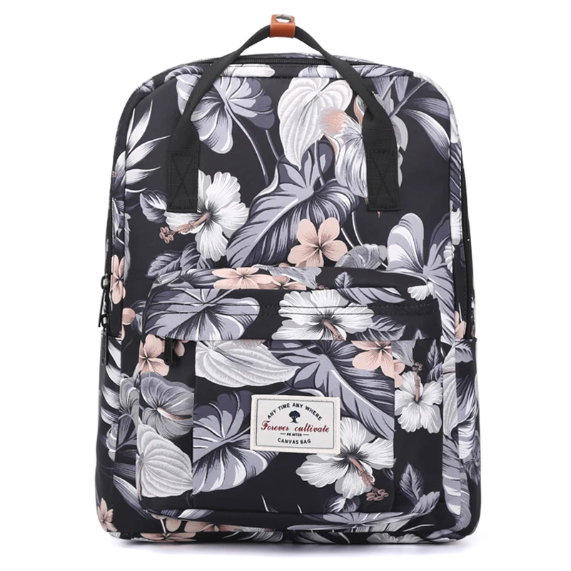 

Mochila Escolar Feminina Mujer 2019 Brand New Double Shoulder Bag Durable Canvas Backpack Bags for Woman Breathable Waterproof