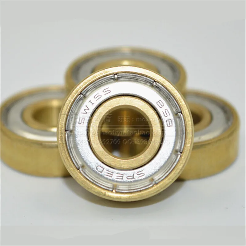 Buy 16PCS BSB Golden Skate Bearings High Speed Precise