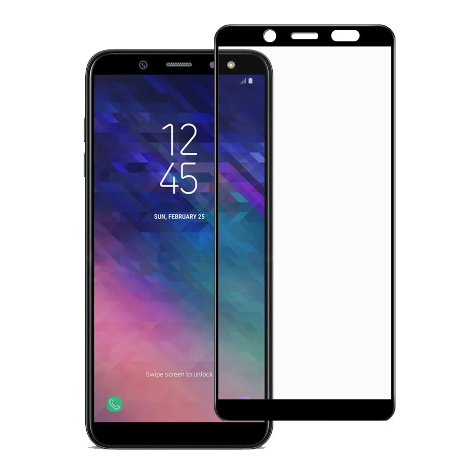 

Full Cover Tempered Glass For Samsung Galaxy J3 J5 J7 2017 2016 J7 Prime2 J4 J6 Plus Screen Protector For J4 J6 J8 A7 2018