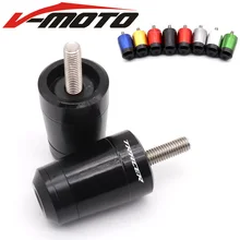 Для Yamaha MT09 MT-09 MT 09 MT-10 MT07 MT-07 Tracer Аксессуары для мотоциклов 7/8 ''22 мм ручки Ручка Бар Кепки конец Вилки