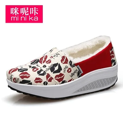 Minika Для женщин кроссовки для вождения кроссовки дышащая Спортивная обувь Дамская зимняя спортивная Уличная обувь AA50012 - Цвет: as picture 2