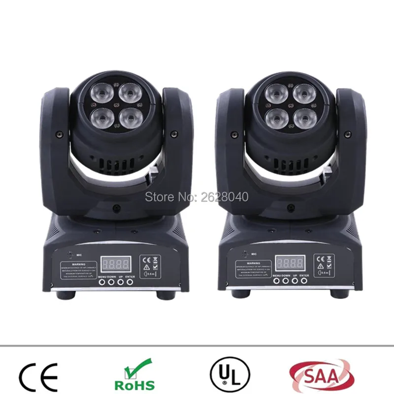 

moving head double face led rgbw beam 4x10w with 1x10w color beam effect for dj light