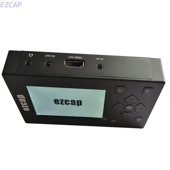 

AV Recorder Audio Video Converter Convert VHS / Camcorder Tapes to Digital Format 8GB Memory 3-Inch Screen for VCR DVD Player