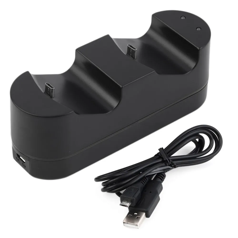 

Dual USB Charging Dock Station Stand for Playstation 4 PS4 SLIM PRO Universal Controller Double Handle Wireless Chargers