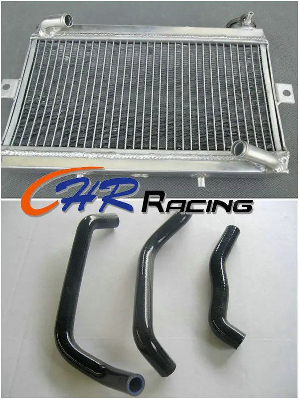 Hose & Aluminum Alloy Radiator For HONDA TRX250 TRX250R 1986 1987