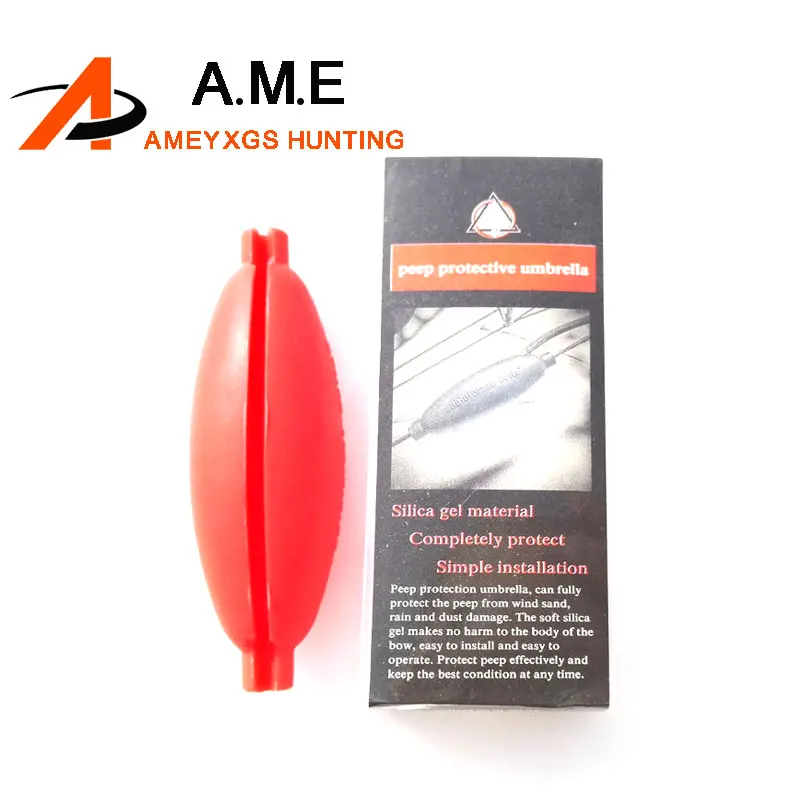 

1 pc Archery Peep Protect Umbrella Peep Sight Guard Protective Case Compound Bow Silica Gel