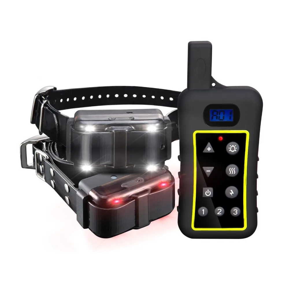 Rechargeable Electronic Remote Dog Training Shock Collar with Beep and