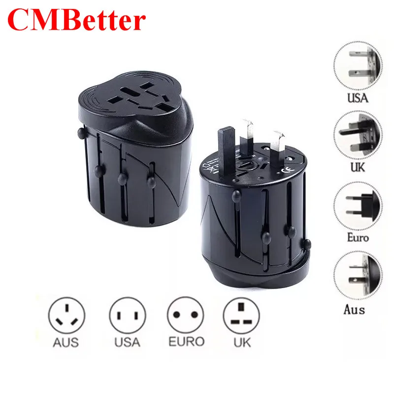 

Electrical Universal Adapter Plug Travel Power Socket Converter Outlet All in One Worldwide Use US/UK/EU/AU For Travel