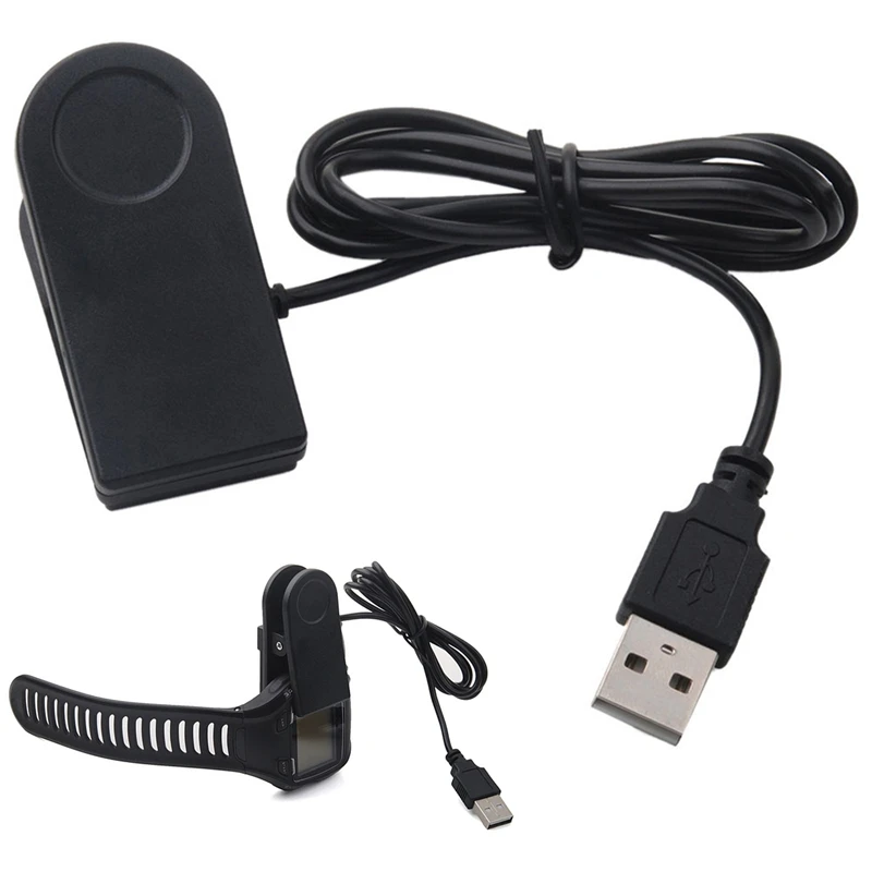 Новое зарядное устройство USB для Garmin 310XT 405 405CX 410 910XT часы защелка кабель|Зарядные