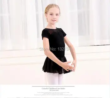

New Gymnastics Girls Ballet Tutu Dress Skate Dance Dress Birthday Party Skirt Dress girl Dancing show Clothe Dress Free shipping