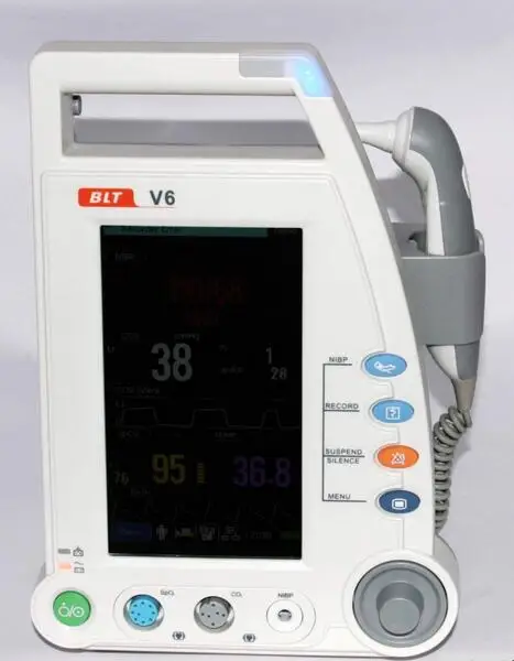 

Biolight BLT V6 FDA 7'inch TFT LCD Multi Parameter( SPO2) Portable Patient Monitor Vital Signs Monitor PR