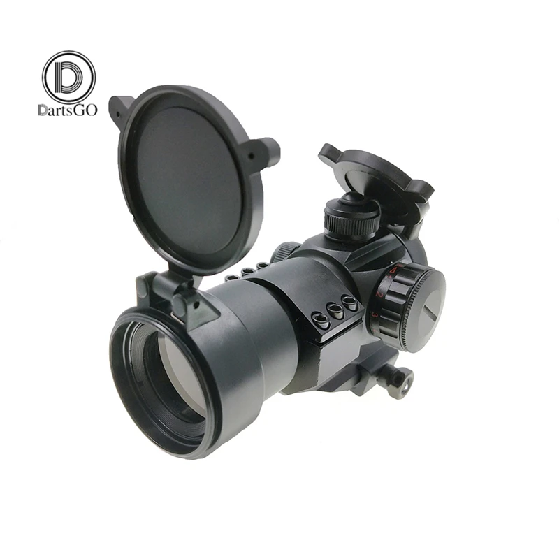 

DDartsGO Outdoor Hunting Tactical Reflex Red Dot Sight Scope Optics Riflescope Holographic Picatinny Rail Mount Iron Sight Lens