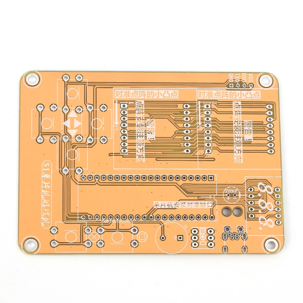 Электронный DIY Набор MCU компьютерная игровая машина DIY Змея электронная для тетрис/змея/Самолет/RacingDot матричный игровой комплект Electronica