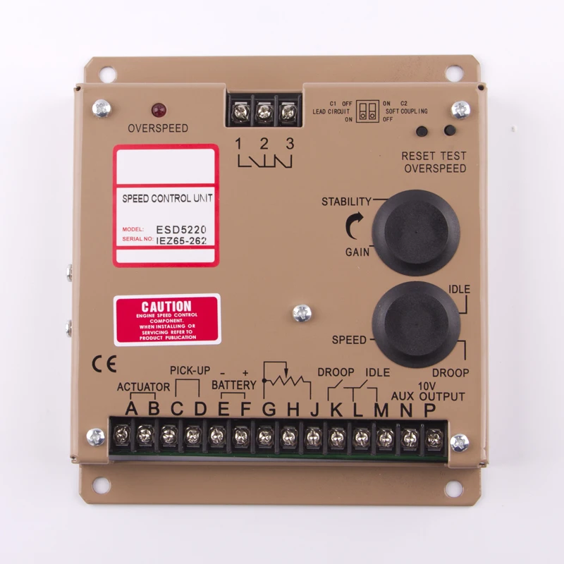 esd5220 speed governor generator speed regulatorin Motor Controller
