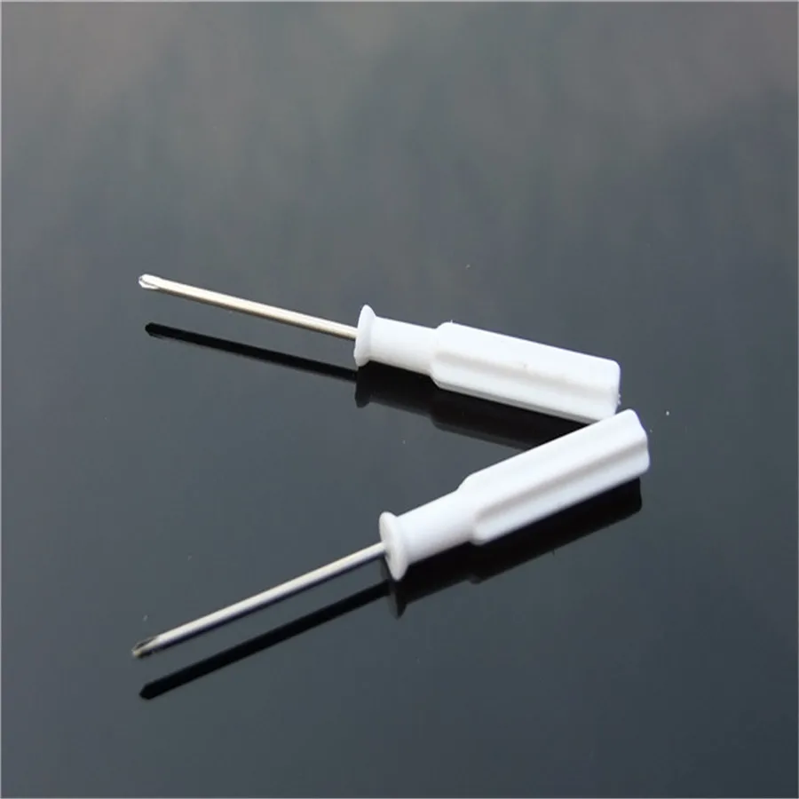 1pc K864 Cheap Convenient Cross Screwdriver White Plastic Handle