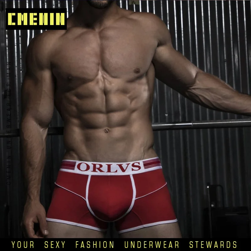 CMENIN 3 шт./лот сексуальные боксеры мужское нижнее белье мужские трусы Cueca мягкие