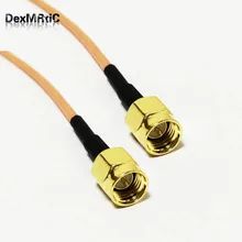 1PC New SMA Male To SMA Male Connector RG316 Coaxial Cable 15CM 6inch Adapter SMA Pigtail