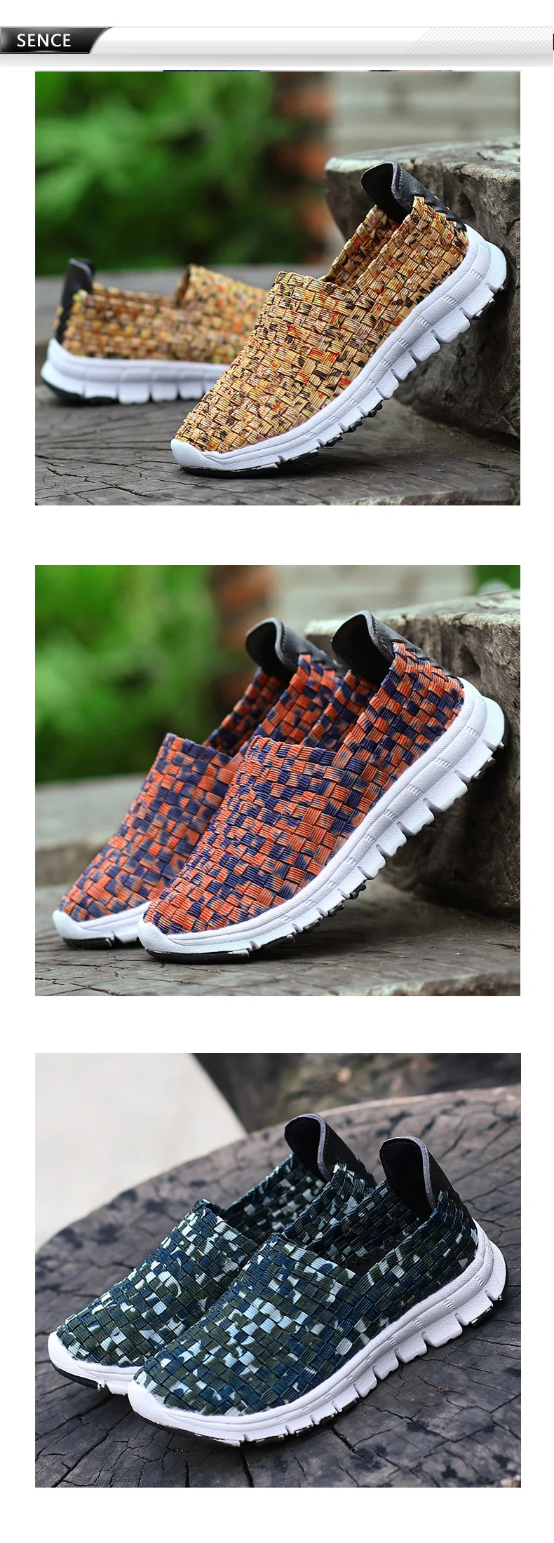 FEVRAL Brand Female Footwear Summer Woven Woman Shoes Natural Colors Weave Shoes Soft Breathable Handmade Woman Casual Shoes